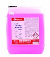 Čisticí prostředek na koupelny Merida Nano Sanitin, 10 l, 