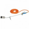 Plynový opalovací hořák 60 mm, 1800 °C, 5 m hadice 3/8'', skladem
