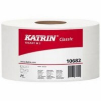 Toaletní papír Katrin Classics Gigant 2vrstvý, 23 cm, 1 440 útržků, 75% bílá, 6 rolí, 