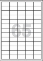 Samolepicí etikety, 38 x 21,2 mm, 100 ks, skladem