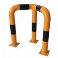 Rohová kovová zábrana PL, střední, délka 60 cm, skladem