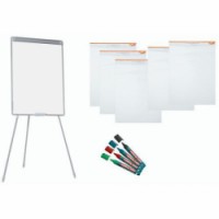 Set Manutan - Flipchart, popisovače a bloky, skladem