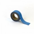 Magnetická páska na regály Manutan, 10 m, modrá, šířka 50 mm, 