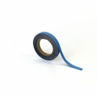 Magnetická páska na regály Manutan, 10 m, modrá, šířka 15 mm, 