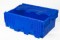 Plastový přepravní box s víkem, 250 x 600 x 400 mm, 40 l, 