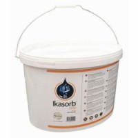 Sypký sorbent Ikasorb 1850, sorpční kapacita 10,5 l, balení kyblík 10 kg, skladem