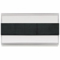 Držák etiket na regály Manutan, magnetický, 38 x 100 mm, 