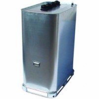 Dvouplášťová nádrž ocel-plast, 1 000 l, 