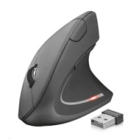 Ergonomická bezdrátová optická myš Trust Verto wireless ergonomic mouse, černá, 