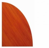 Spojovací deska stolů Classic line, 80 x 60 cm (90°), tvar čtvrtkruh, 