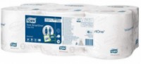 Toaletní papír Tork SmartOne 2vrstvý, 19,9 cm, 1 150 útržků, bílý, 6 ks, skladem