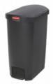 Vysoce kvalitní nášlapný koš Rubbermaid End Step, objem 50 l, černý, 
