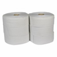 Toaletní papír Jumbo 2vrstvý, 28 cm, 260 m, 75% bílá, 6 rolí, skladem