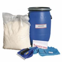 Havarijní souprava s hydrofobním sorbentem Reosorb, olejová, sorpční kapacita 40 l, 