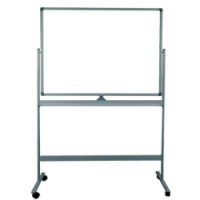 Mobilní magnetická bílá tabule M1, oboustranná, 120 x 150 cm, skladem
