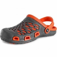 Pánské nazouváky CXS Trend, šedé/oranžové, 