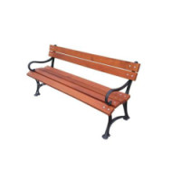Anglická lavička s opěradlem a područkami, 180 cm, skladem