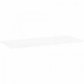 Univerzální deska ke kancelářským stolům, 180 x 80 x 2,5 cm, ABS 2 mm, bílá, skladem