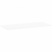 Univerzální deska ke kancelářským stolům, 180 x 80 x 2,5 cm, ABS 2 mm, bílá, skladem