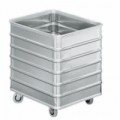 Hliníkový přepravní vozík, 223 l, 