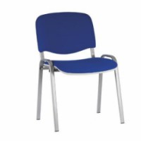 Konferenční židle Elena Grey, modrá, skladem