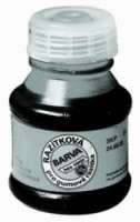 Razítková barva, 50 ml, černá, 