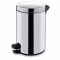 Kovový odpadkový koš Basic, objem 5 l, lesklý nerez, skladem