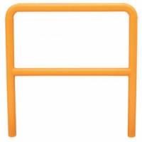 Kovová zábrana Manu, vysoká, délka 200 cm, žlutá, 