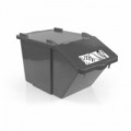 Odpadkový koš na tříděný odpad TTS, objem 45 l, hnědý, skladem