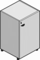 Nízká úzká skříň System, 86 x 43 x, 