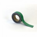 Magnetická páska na regály Manutan, 10 m, zelená, šířka 40 mm, 