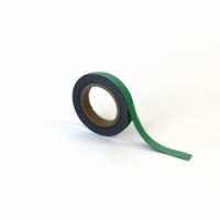 Magnetická páska na regály Manutan, 10 m, zelená, šířka 20 mm, 