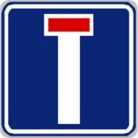 Dopravní značka Slepá pozemní komunikace (IP10a), 