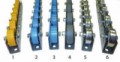 Univerzální kladičková lišta, guma, šířka 41 mm, r, 