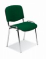 Konferenční židle ISO Chrom, zelená, 
