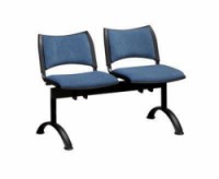 Lavice Smart 2-sedák, modrá, 