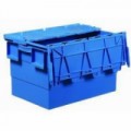 Plastový přepravní box Integra, objem 64 l, 350 x 400 x 600 mm, skladem