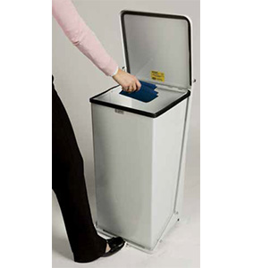 Hygienický nášlapný koš 45 a 90 l, Rubbermaid