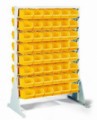 Oboustranný regál s boxy Unibox (96 ks), skladem