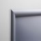 Plakátový rám Klapram ostré rohy detail2