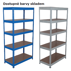 Regál ve dvou variantách