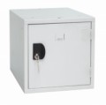Šatní box 30 x 30 x 30 cm, šedá/šedá, skladem