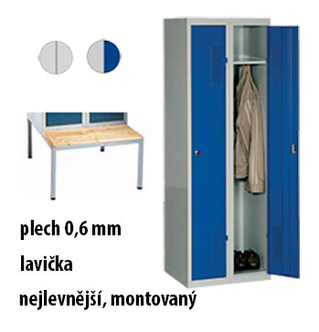 Nejlevnější montovaná skříň