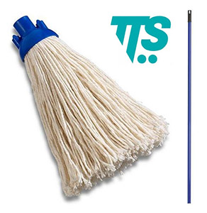 Bavlněný třásňový mop kulatý